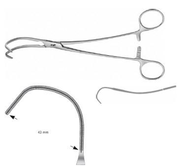 ЛАЙТЦ АТРАВМАТ. ЗАТИСКАЧ43MM ГУБК. 205MM